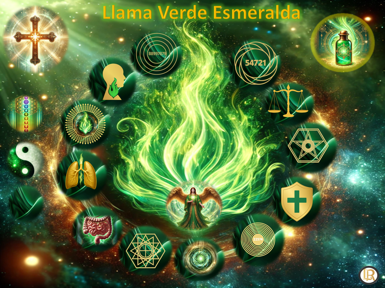 Mesa Llama Verde Esmeralda